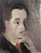 Marie Laurencin Portrait of Qiang oil on canvas